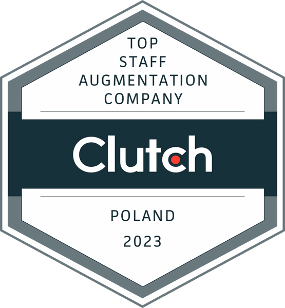 Clutch Top Staff Augmentation Company Poland 2023 award