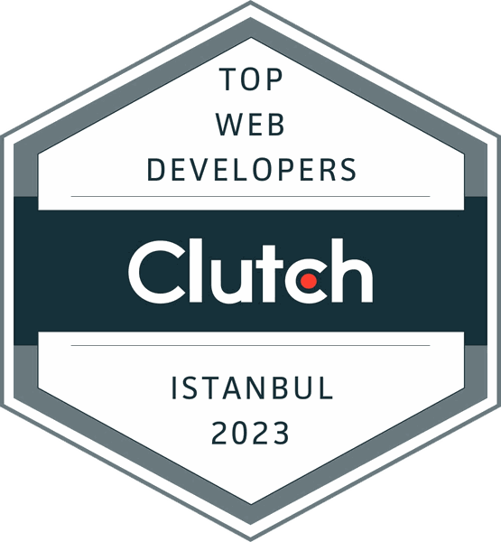 Clutch Top Web Developers Istanbul 2023 award